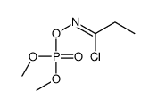 Propanimidoyl chloride, N-[(dimethoxyphosphinyl)oxy]- (9CI) 结构式