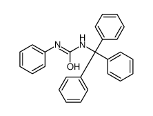 Urea, N-phenyl-N'-(triphenylmethyl)- 结构式