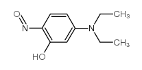 5-(二乙氨基)-2-亚硝基苯酚 结构式