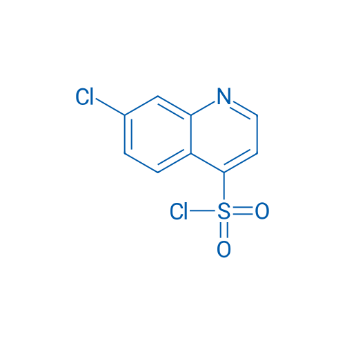 7-氯喹啉-4-磺酰氯 结构式