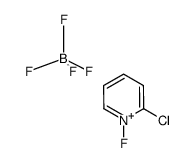 2-氯-1-氟吡啶四氟硼酸盐 结构式