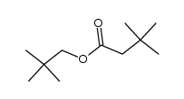 3,3-二甲基丁酸新戊酯 结构式