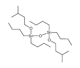 Distannoxane, 1,1,3,3-tetrabutyl-1,3-bis(3-methylbutoxy)- 结构式