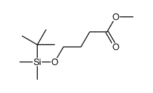 Butanoic acid, 4-[[(1,1-dimethylethyl)dimethylsilyl]oxy]-, methyl ester 结构式