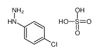 4-氯苯肼硫酸盐 结构式