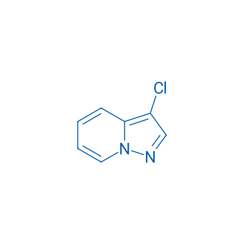 3-氯吡唑并[1,5-a]吡啶 结构式