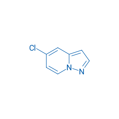 5-氯吡唑并[1,5-a]吡啶 结构式