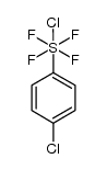 氯(4-氯苯基)四氟硫 结构式