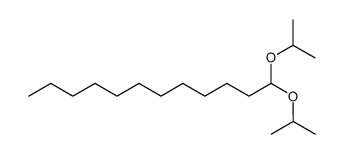 1,1-二异丙氧基十二烷 结构式
