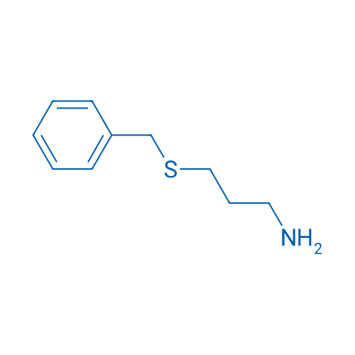 3-(苄硫基)-1-丙胺 结构式
