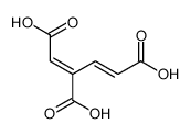3-羧基-顺,顺-粘康酸 结构式