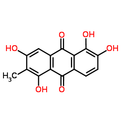 3-羟基巴戟醌 结构式