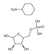 5-磷酸-D-核糖 二环己铵盐 结构式
