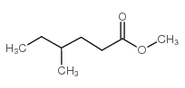 4-甲基己酸甲酯 结构式