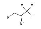 2-溴-1,1,1,3-四氟丙烷 结构式