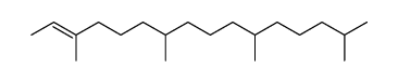 2-Hexadecene, 3,7,11,15-tetramethyl-, (2E)- 结构式