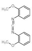 N,N'-四亚甲基双(2-甲氧基苯胺) 结构式
