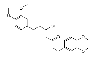 1,7-双(3,4-二甲氧基苯基)-5-羟基-3-庚酮 结构式