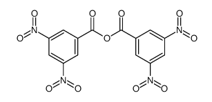 3,5-二硝基苯甲酸酐 结构式