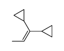 Cyclopropane, 1,1'-(1-propenylidene)bis- 结构式