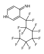 3-(十三氟己基)吡啶-4-胺 结构式
