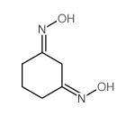 (NE)-N-[(3E)-3-hydroxyiminocyclohexylidene]hydroxylamine 结构式
