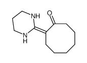 2-(四氢-2(1H)-嘧啶亚基)环辛酮 结构式
