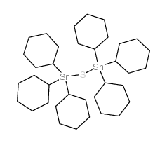 双(三环己基锡(IV))硫醚 结构式