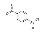 Dichloro(p-nitrophenyl)arsine 结构式