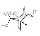 (1S,E)-(-)-樟脑醌 3-肟 结构式