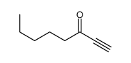 1-辛炔-3-酮 结构式