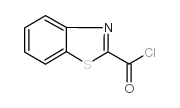 1,3-苯并噻唑-2-羰酰氯 结构式