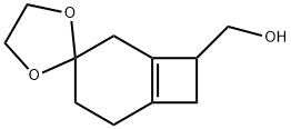 螺[双环[4.2.0]辛-1(6)-烯-3,2'-[1,3]二氧杂环戊烷]-8-甲醇 结构式
