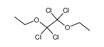 1,2-二乙氧基-1,1,2,2-四氯乙烷 结构式