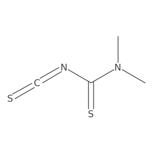 N,N-Dimethylthiocarbamoyl Isothiocyanate 结构式