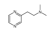 Dimethyl-(2-pyrazin-2-yl-ethyl)-amine 结构式