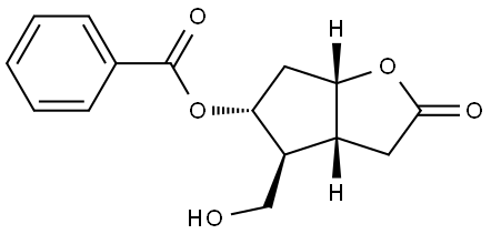 (-)-苯甲酸科里内酯 结构式
