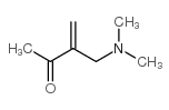 3-二甲胺甲基-3-丁烯-2-酮 结构式