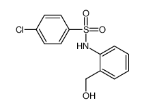 2-[(4-CHLOROPHENYLSULPHONYL)AMINO]BENZYL ALCOHOL 结构式