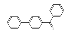 苯基-(4-联苯基)甲硫酮 结构式