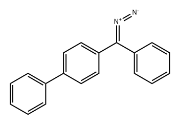 1,1'-联苯,4-(重氮苯基甲基)- 结构式