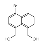 4-溴-1,8-萘二甲醇 结构式
