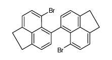 5,5'-Biacenaphthylene, 6,6'-dibromo-1,1',2,2'-tetrahydro- 结构式