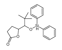 DIHYDRO-5-(T-BUTYLDIPHENYLSILYLOXYMETHYL)-2(3H)-FURANONE 结构式