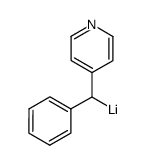Lithium, (phenyl-4-pyridinylmethyl)- 结构式