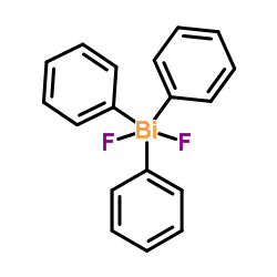 三苯基二氟化铋(储存“2-8℃”；运输“常温”) 结构式