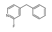 2-氟-4-苄基吡啶 结构式