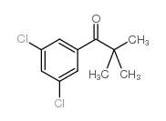 1-(3,5-二氯苯基)-2,2-二甲基丙-1-酮 结构式