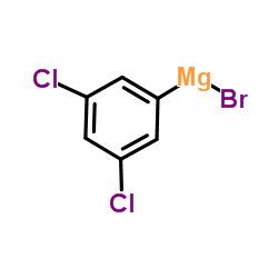 3,5-二氯苯基溴化镁 结构式