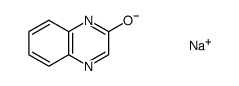 2(1H)-喹喔啉酮钠盐(1:1) 结构式